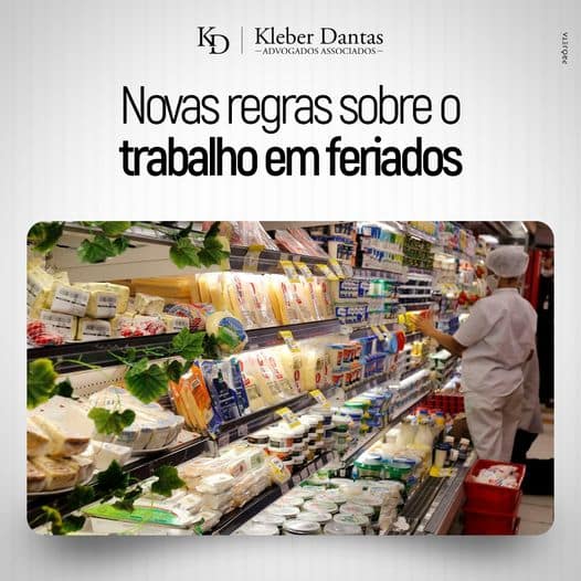 Novas regras sobre o trabalho em feriados