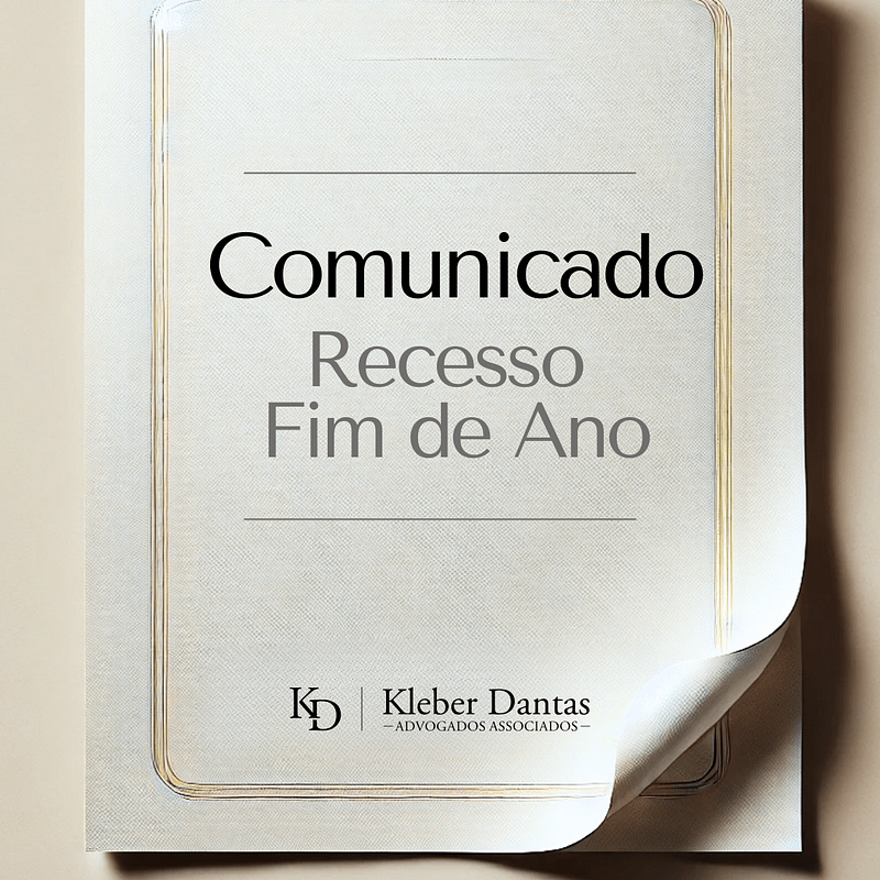 Comunicado Recesso Final de Ano